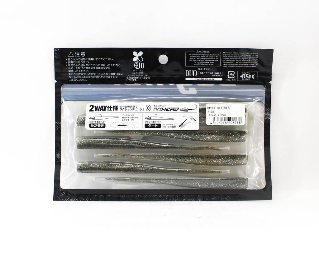 DUO Měkká nástraha Bay Ruf BR Ryba 5 palců F108 (8738)