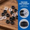 10Pcs/20pcs Transparent/Black Fuel Injector Oring Seals Universal Rubber Seals Bull Nose Dome Shaped For Gas Regulator BBQ Stove