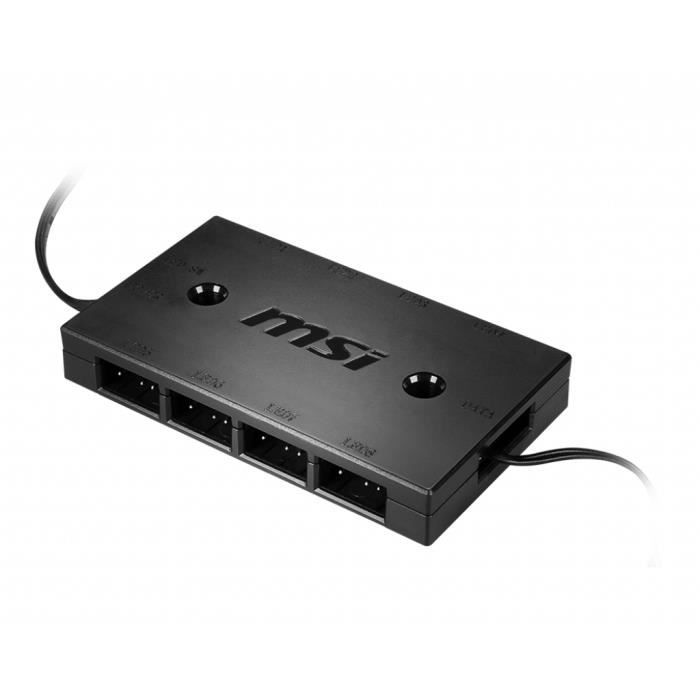 MSI Max F12A-3H - 3 X Ventilateurs ARGB + Controlleur