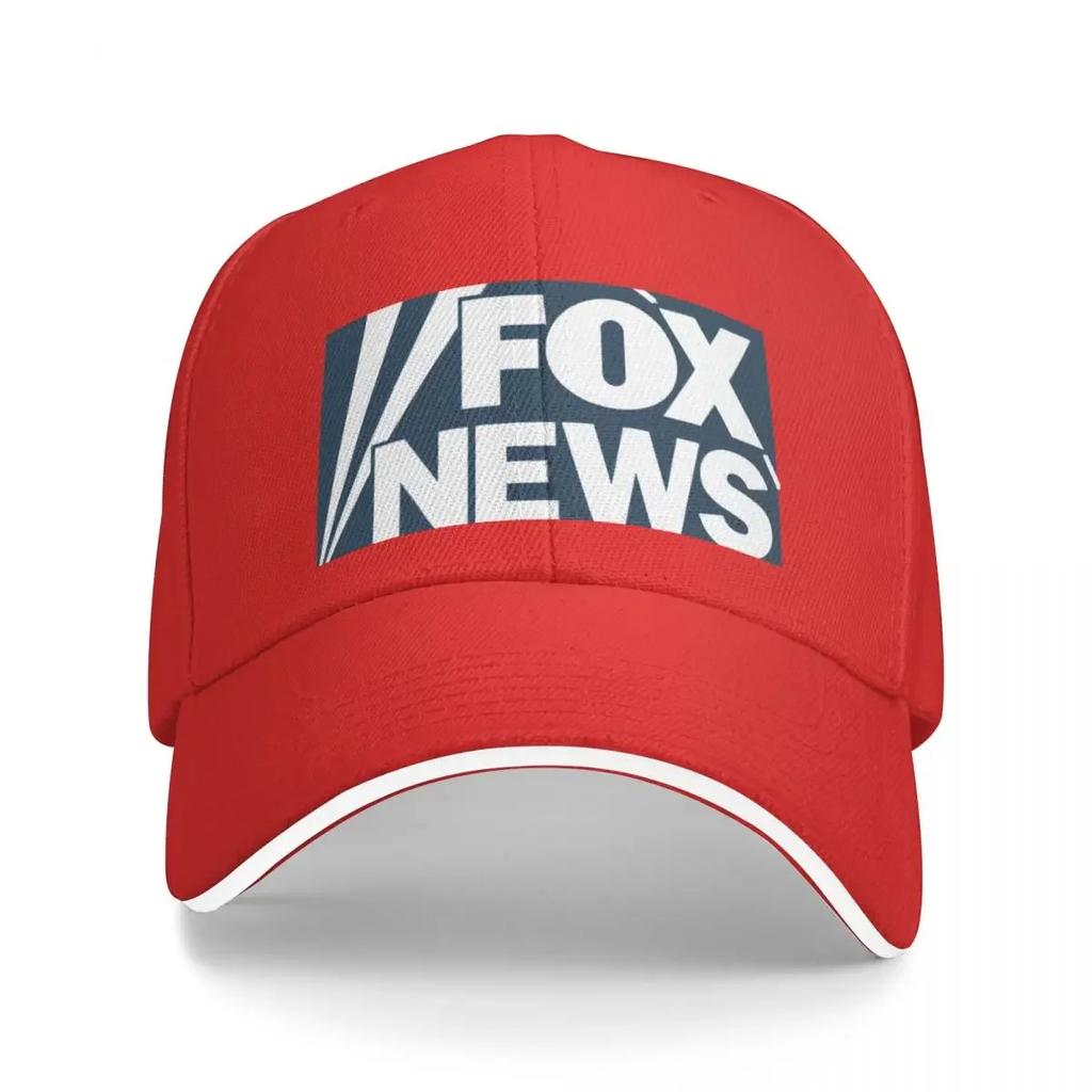 F O X NEWS Logo Baseball Cap Trucker Cap Military Cap Man Luxury Brand Baseball For Men Women's