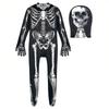 Halloween Costume Spoof Skeleton Bodysuit Cosplay Costume