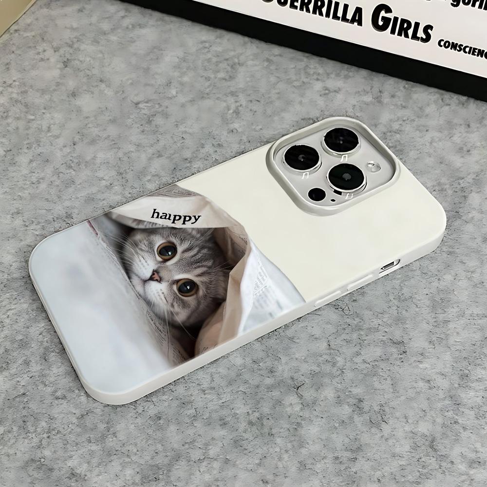 Peek-A-Boo Couple Matching Silicone Case For Iphone 12 16 Plus 11 15 14 13 17 Pro Max Lovers Pair Phone Cover