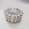 Wide Band  Stud Spiked Y2K Punk Bracelet Wide Band Goth Accessories Chunky Bracelet Cool Jewelry Bracelet Women Fashion