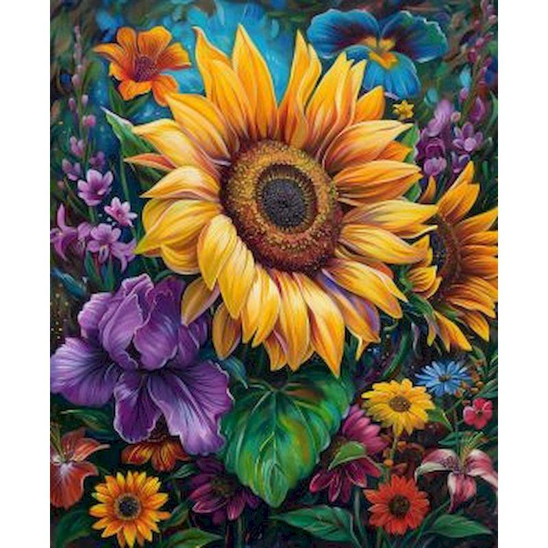 CHENISTORY 5d DIY Diamond Painting Floral Kits Embroidery Sale Diamond Mosaic Needlework Cross Stitch Diy Gift Home Decor