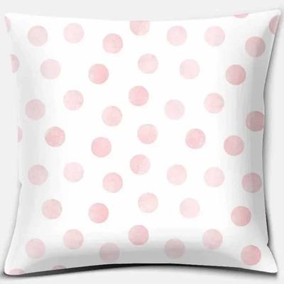Federa per Cuscino Quadrata Rosa Stampata Decorazione per la Casa Copricuscino per Divano da Auto