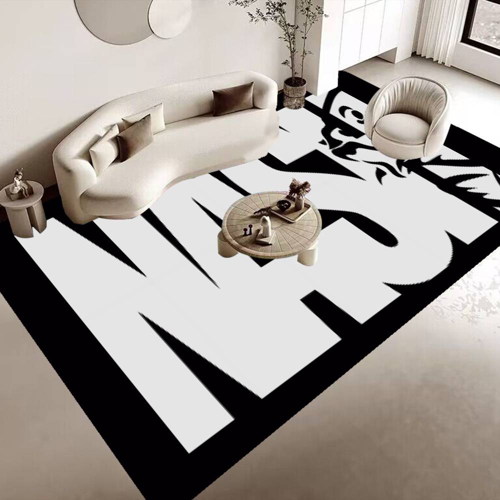 Nash Fishing Logo Floor Mat Floor Mat Rectangle Anti-slip Home Soft Badmat Front Door Indoor Outdoor Mat Welcome Doormat