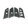 Fits Toyota Tundra 2014- Carbon Fiber Interior Door Window Switch Cover Trim
