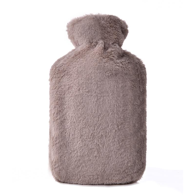 Cartoon Animal Plush Hot Water Bottle with Explosion-proof Liner - New Style for Students