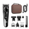 Men's 5-in-1 Professional Electric Hair Trimmer LCD Hair Clipper Shaver Rechargeable Body and Nose Hair Trimmer Set