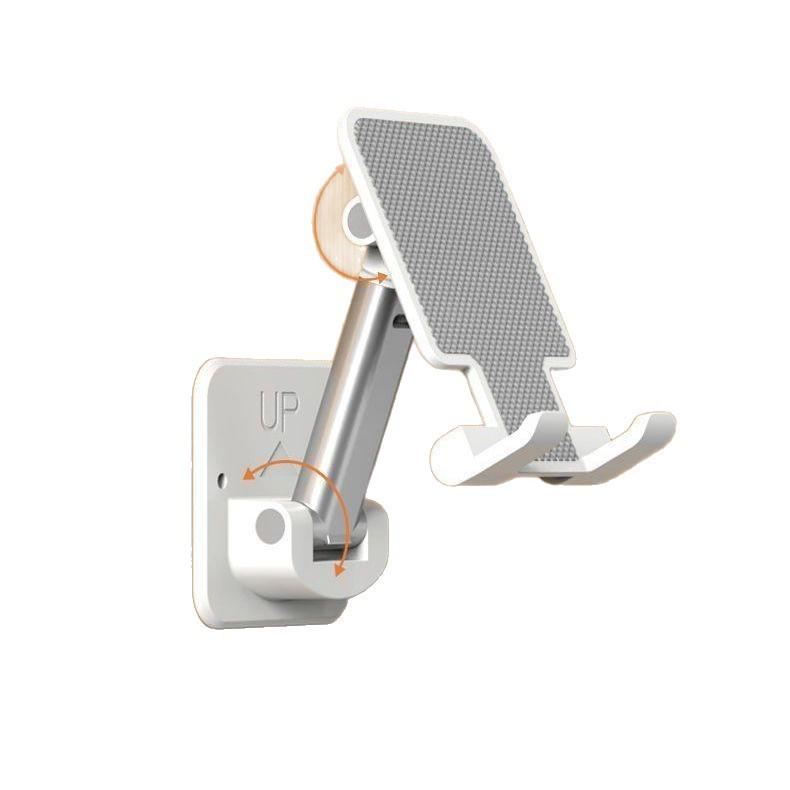 Lazy Person Wall-Mounted Phone Holder for Kitchen & Bathroom