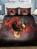 Farm 3D chicken Duvet Cover Rooster Goose Duck for Kid Teen women men gifts Farmhouse Animals for bedroom decorations Queen king