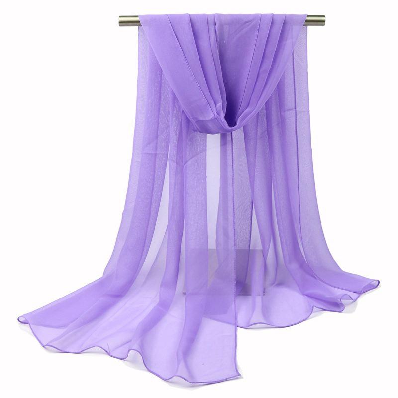 Silk Gradient Scarf for Elegant Women: Perfect for Stage, Catwalk, Dance, and Model Training.