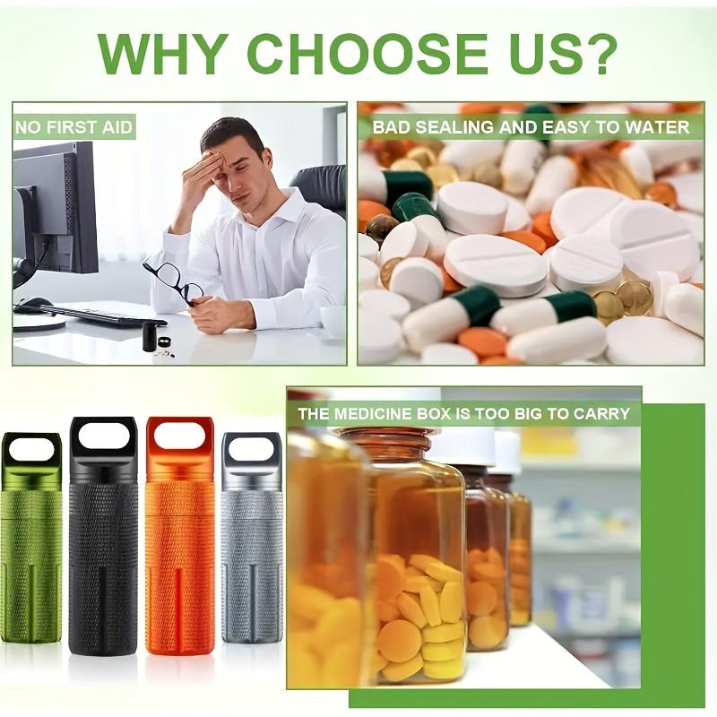 Aluminum alloy waterproof storage tank with large capacity and multifunctional outdoor emergency waterproof container for hiking