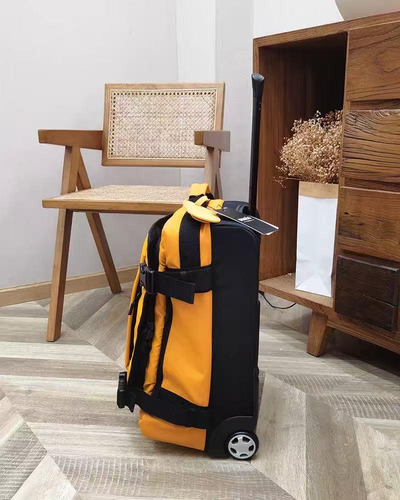 Ultra-Light Japanese Oxford Cloth Carry-On Suitcase with Pull Handle and Large Capacity Backpack
