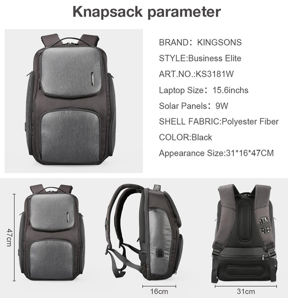 kingsons elite backpack