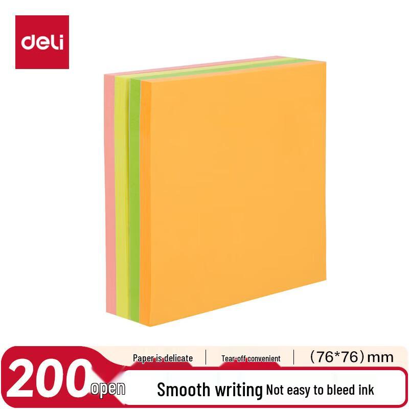 Deli 4-Color Sticky Notes