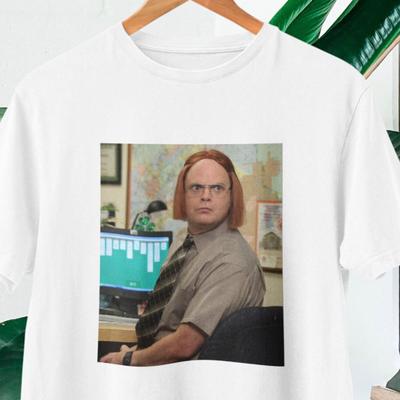 Dwight K. Schrute Funny Photo t-shirtThe Office t-shirtThe Office Fans t-shirtTh