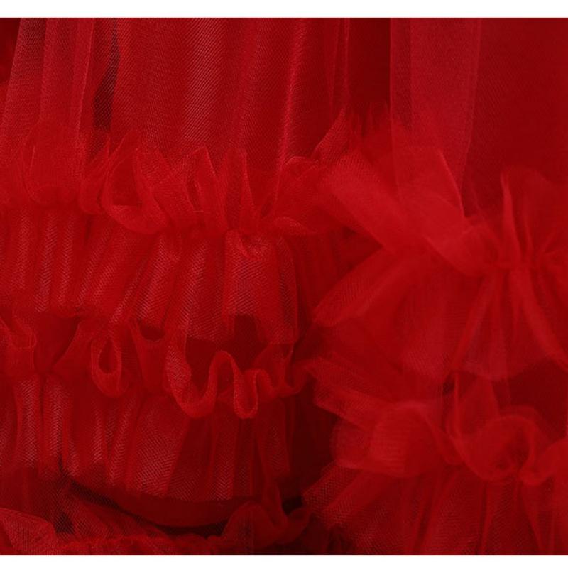 Baby Girls Flower Princess Lace Ball Gown Party Long Dress For Brithday Wedding Teenager Kids Christmas Dresses Children Clothes