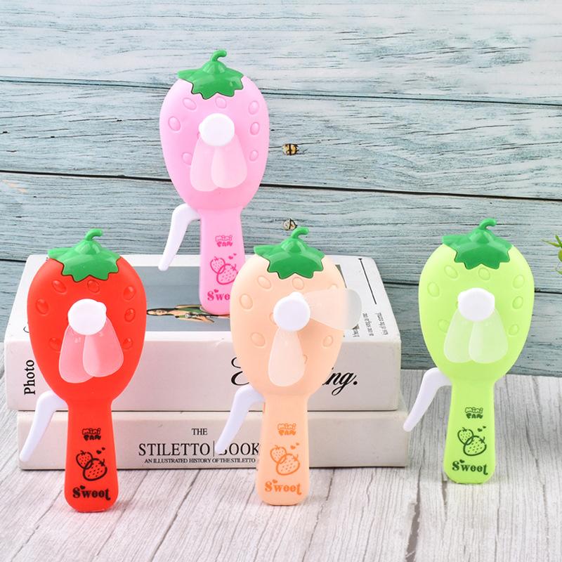 Cartoon Fan Hand Pressure Fan Children'S Toy Cute Dinosaur Mini Student Portable Handheld Manual Summer Classroom Small Fans