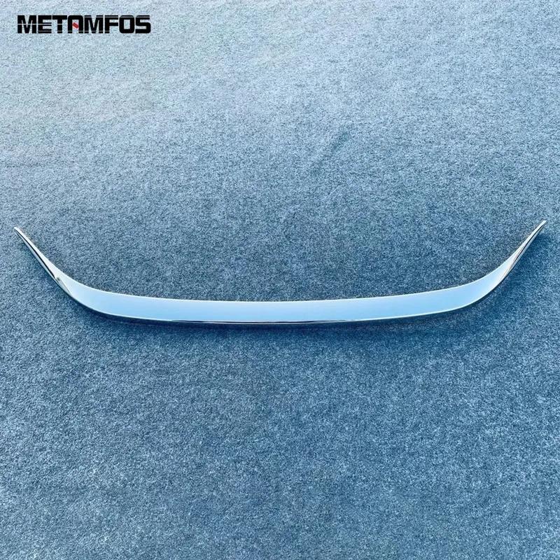 For Lexus NX 250 350 350H 450H -2024 2025 Chrome Front Hood Lid Upper Grille Grill Strip Cover Trim Accessories Car Styling