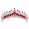Luxury Zinc Zinc Alloy Princess Crown Shiny Bridal Headwear Trendy Girls Party Headbands  Themed Parties