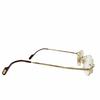 Great Cartier Glasses 2C decor Two Point Rimless gold mens Used