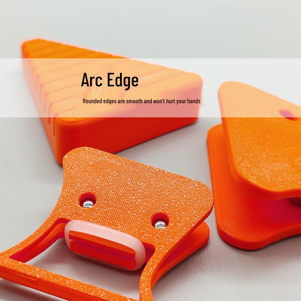 Weißer Reiher CDC Feder Clip Set: 3-teiliges Fliegenbindewerkzeug mit Klemme und Faltwerkzeugzubehör.