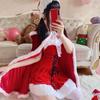 New Christmas Clothing Adult Women's Dress Set Sexy Christmas Robe Clothing Party Stage Performance Clothing