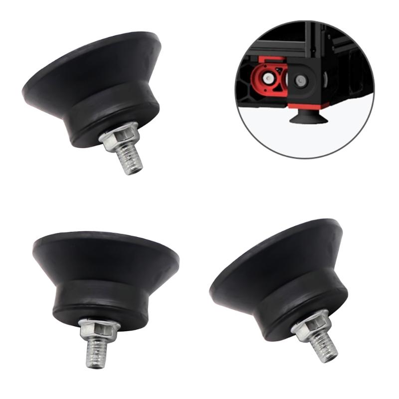 4Pcs Nonslip Rubber Shock Pad Cushion Air Compressor Rubber Foot Pad AntiVibration Rubber Landing Mat Easy to Install