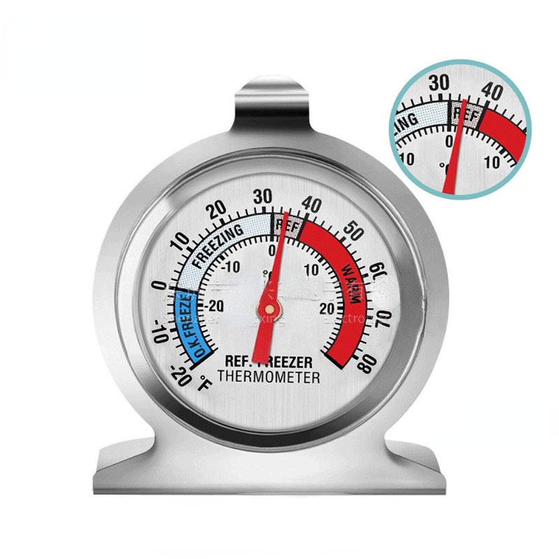 

Home Thermometer Stand Oven Thermometer (50-300 Degrees) Can Be Used In The Oven, Bake Pizzas, Etc. Baking Tools серебряный