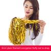 1Pair Cheerleading Pom Poms, Non-Fading Metallic Streamer, Suitable for Kids & Adults, Dancing Team Sports