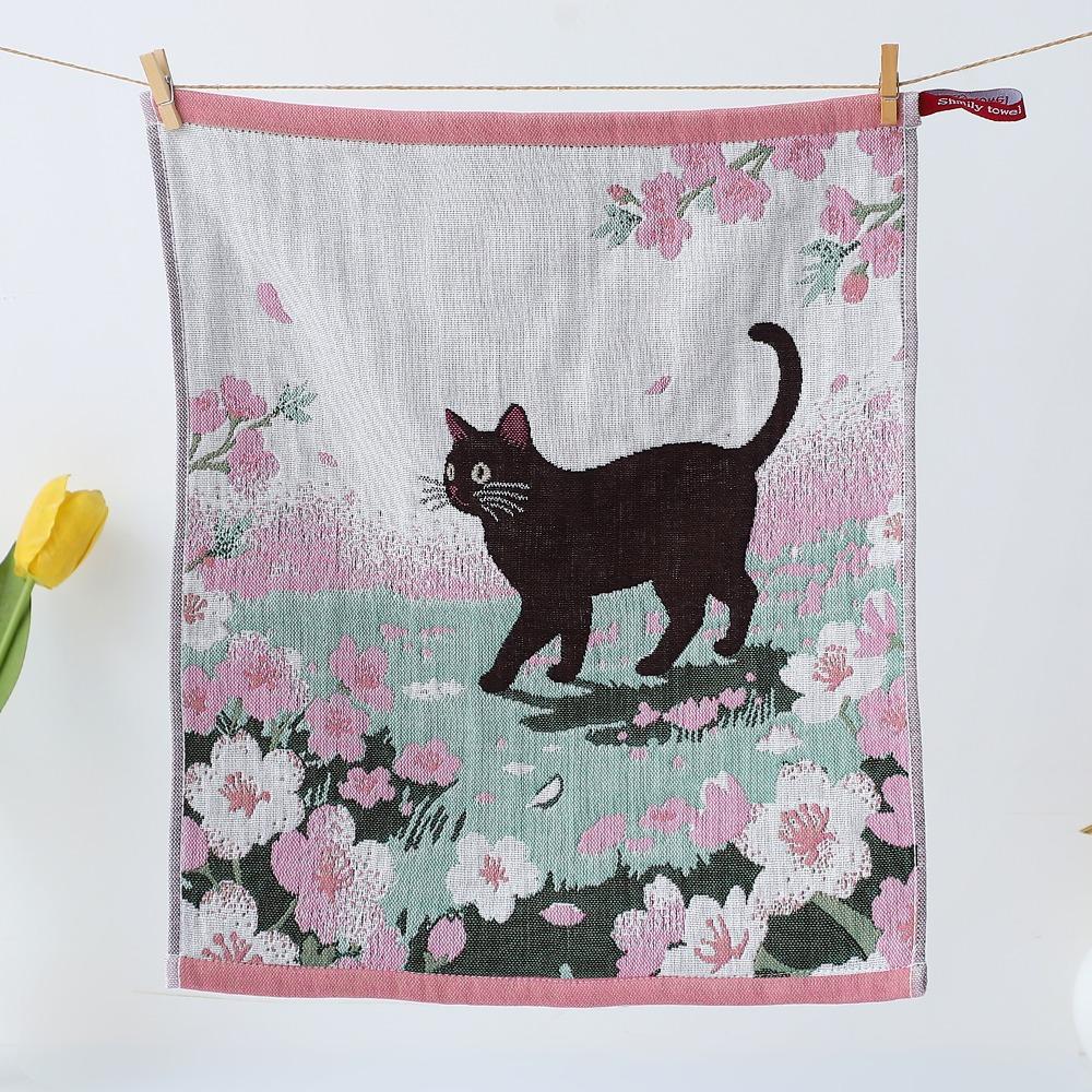 New 34x40cm Large Hand Towel 4 Layer Cotton Gauze Quick Dry Pure Cotton Dish Cloth Decorative Tea Towel Home Restaurant