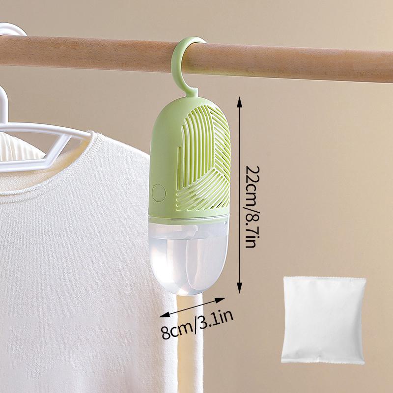 Reusable Household Dehumidification Box Wardrobe Closet Hanging Humidity Water Dehumidifier Bag Moisture Absorber Desiccant