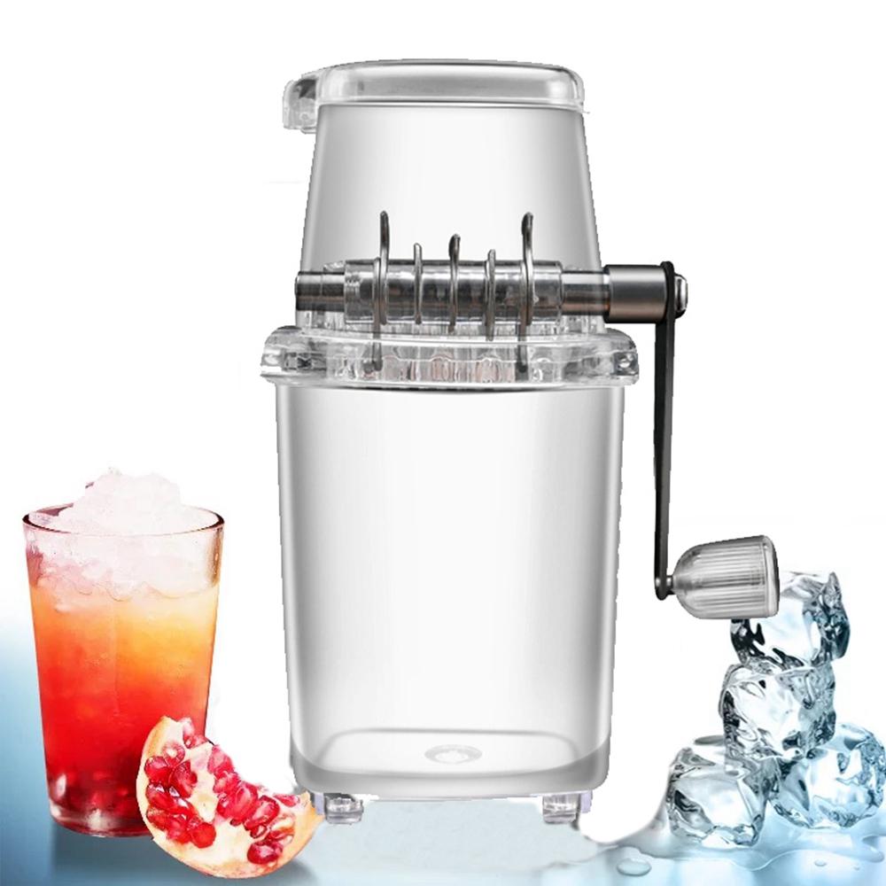 Hand Crank ice machine Portable Home Summer Ice Chopper Ice Blender Ice Crusher Manual Shaver