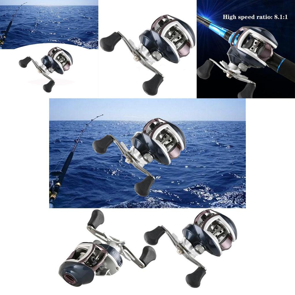 Premium Baitcasting Reel Fishing Reel With Strong Durable Stainless Steel Bearings