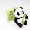 1 Set Cute Stuffed Animal Bear Doll Reversible Design Kawaii Bamboo Tube Panda Kit Plush Toy Children'S Valentine'S Day Gifts