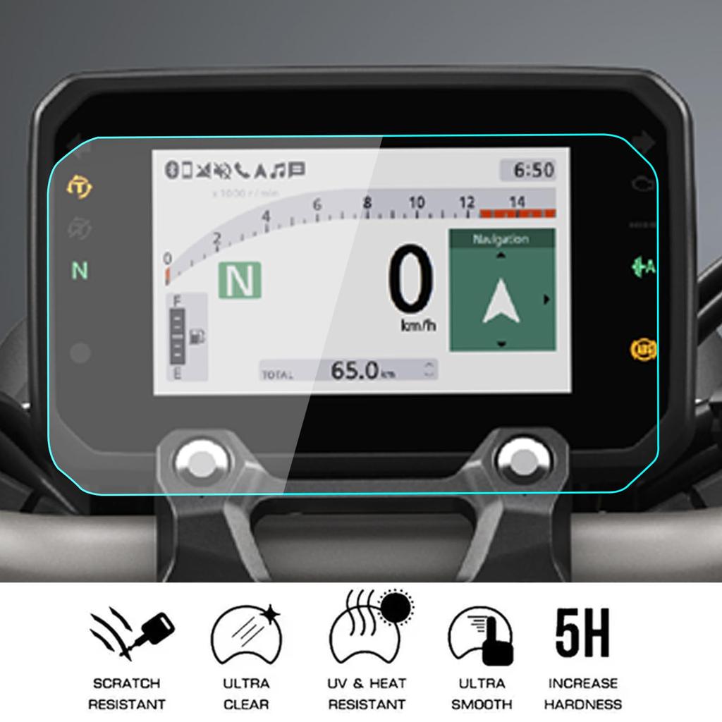 LEDISHUN Motorcycle Meter Protection Film Honda CB650R ('24) CBR650R ('24) NX400('24) CBR400R ('24) Meter Protection Film 2 Sets
