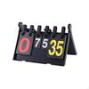 Tabletop Scoreboard with Flip Cards DoubleSided Foldable Score Counter for