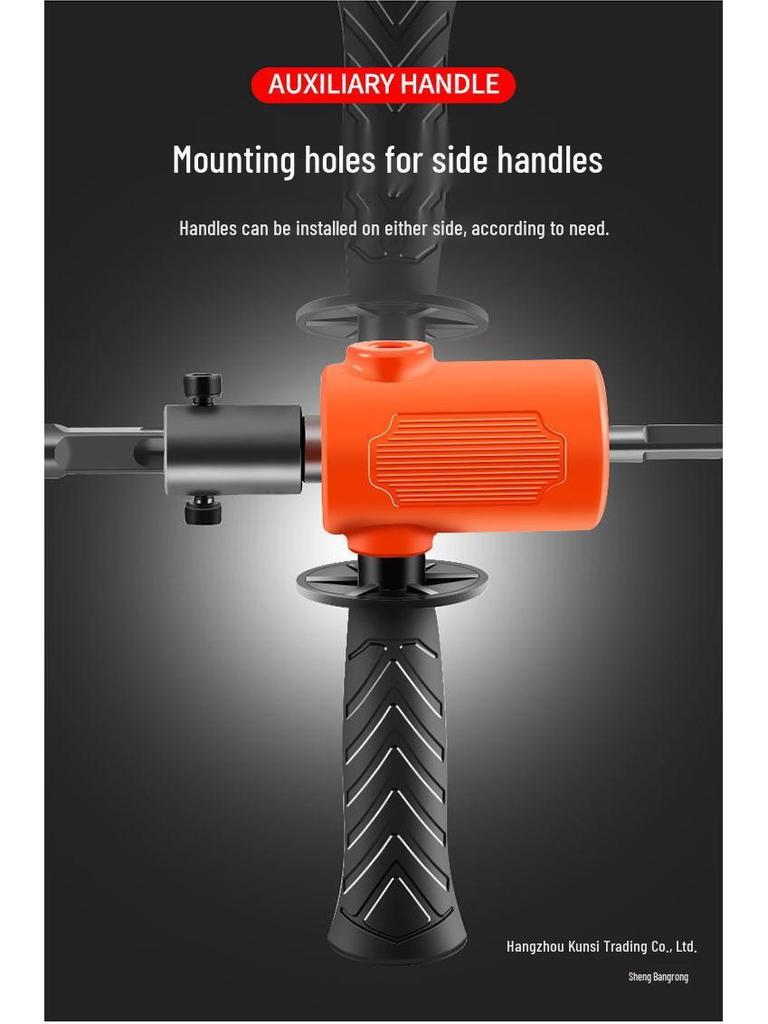 High-Power Lightweight Electric Hammer Drill: Ideal for Household Cement & Concrete Wall Drilling