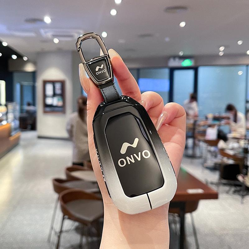 Nio LeDao L60 Schlüsseletui: ONVO Metallgehäuse Schutz mit Schnallen Tasche für Damen