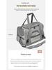 Portable Foldable Pet Crossbody Bag - Breathable Handbag for Cats & Dogs