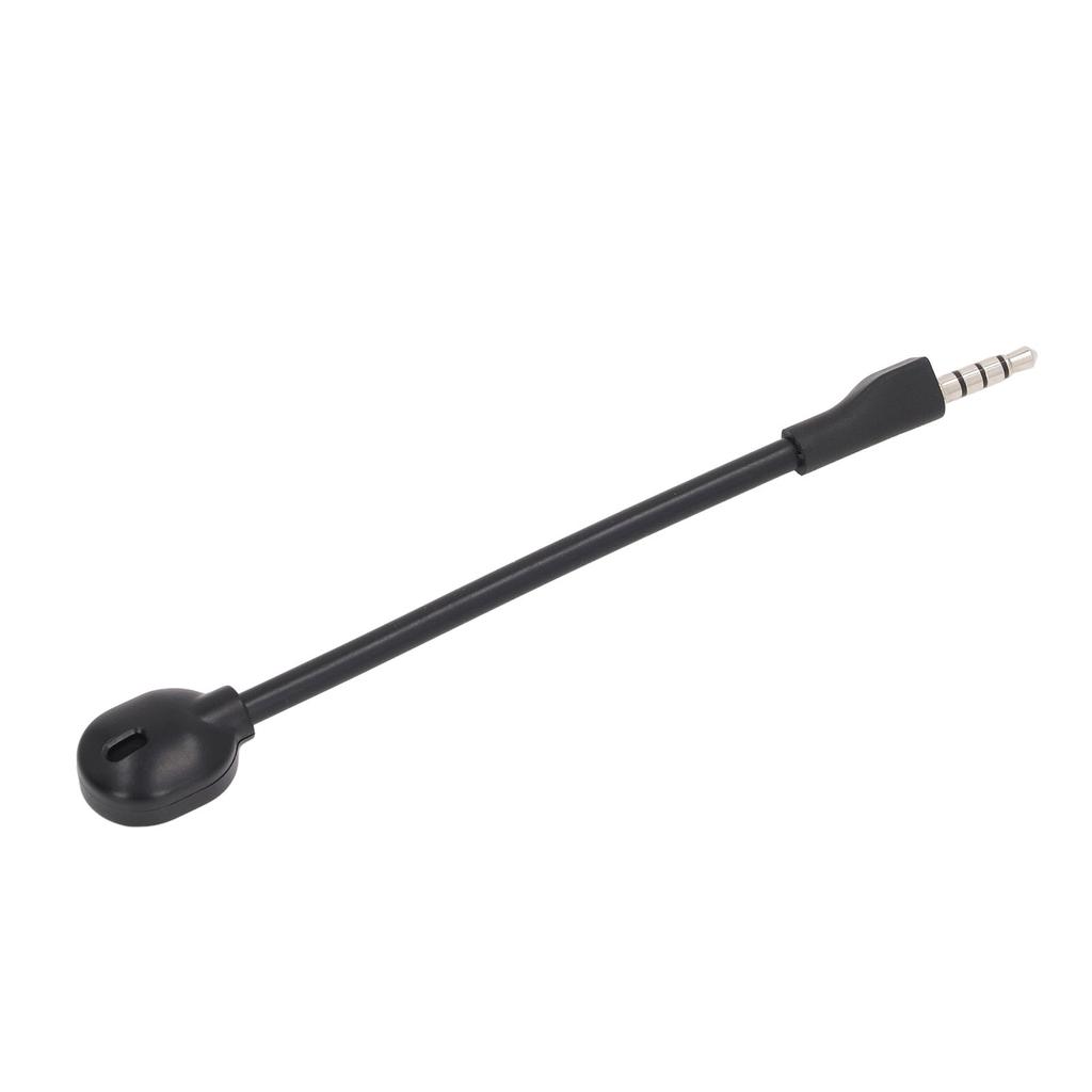 Replacement Headphones Microphone High Sensitivity Noise Cancelling with 3.5mm Silver Plated Jack Detachable Game Boom