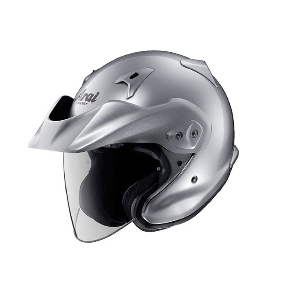 

Arai Jet Motorcycle Alumina 54cm CT-Z Helmet, Silver,