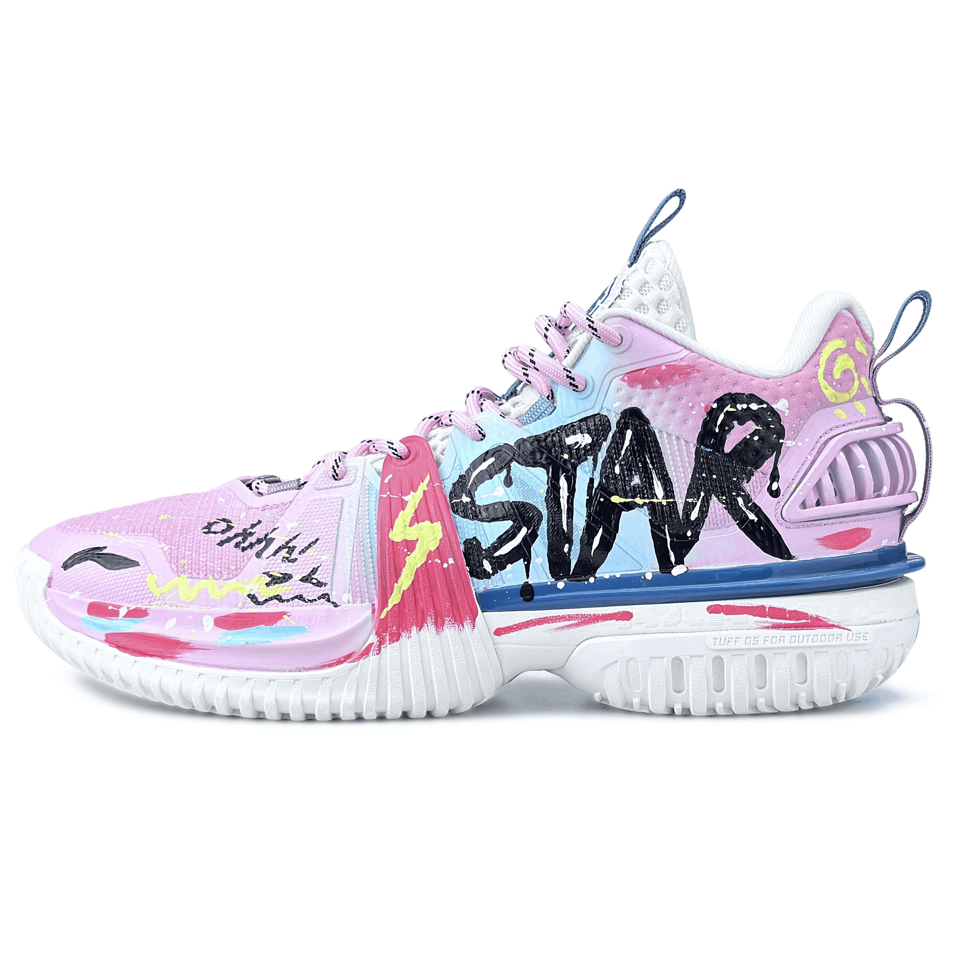 Li Ning Storm 2024 Нескользящая, Износостойкая, Упругая Нескользящая, Износостойкая, Упругая Низкая ABFU017-3(Команда1324-) 42