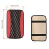 Universal PU Leather Car Armrest Cushion Cover Center Console Box Pad Protector