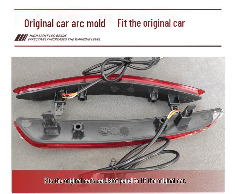 Retrofit LED Sequential Turn & Brake Lights for 2020-2025 Mazda 3 Axela Rear Bumper