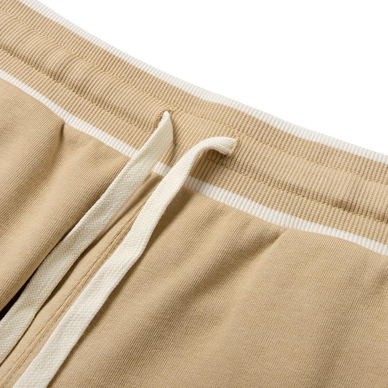 Puma Letter Print Design Casual Mid Waist Knitted Sports Pants Women Pants Khaki 682178-83