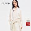 Edition Women's Embroidered Stand Collar Long Sleeve Shirt