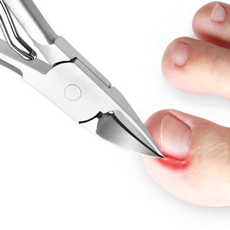 Stainless Steel Toenail Clippers Dead Skin Remover Nail Correction Thick Nails Ingrown Toenails Nippers Cutters