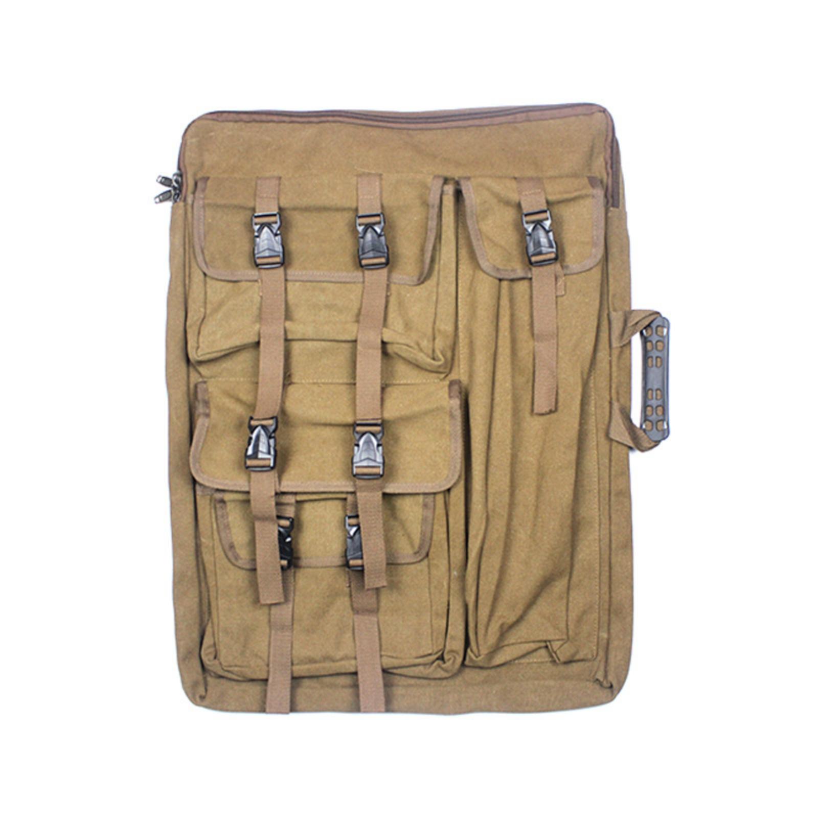 Canvas Art Supply Organizer Bag Reinforced